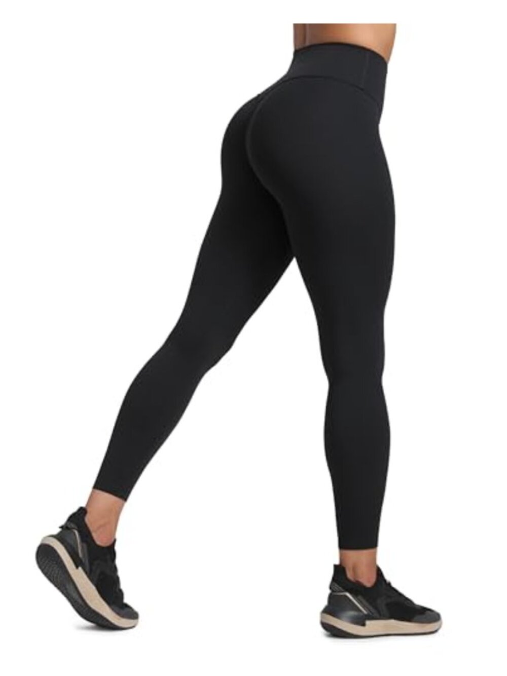 Butterlift Leggings High Rise 25" Inseam Booty Scrunch No Front Seam Yoga